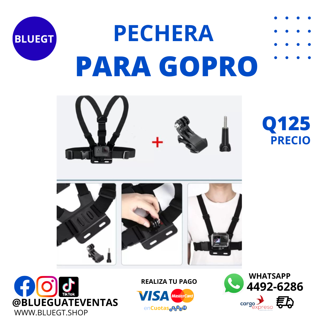 PECHERA PARA GOPRO