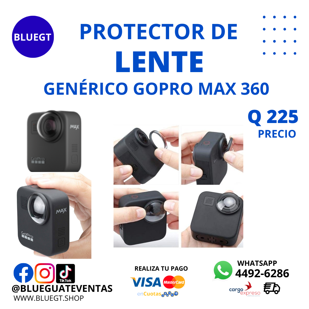 PROTECTOR DE LENTE GENÉRICO GOPRO MAX 360