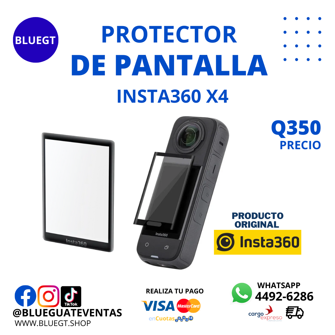 PROTECTOR DE PANTALLA INSTA360 X4