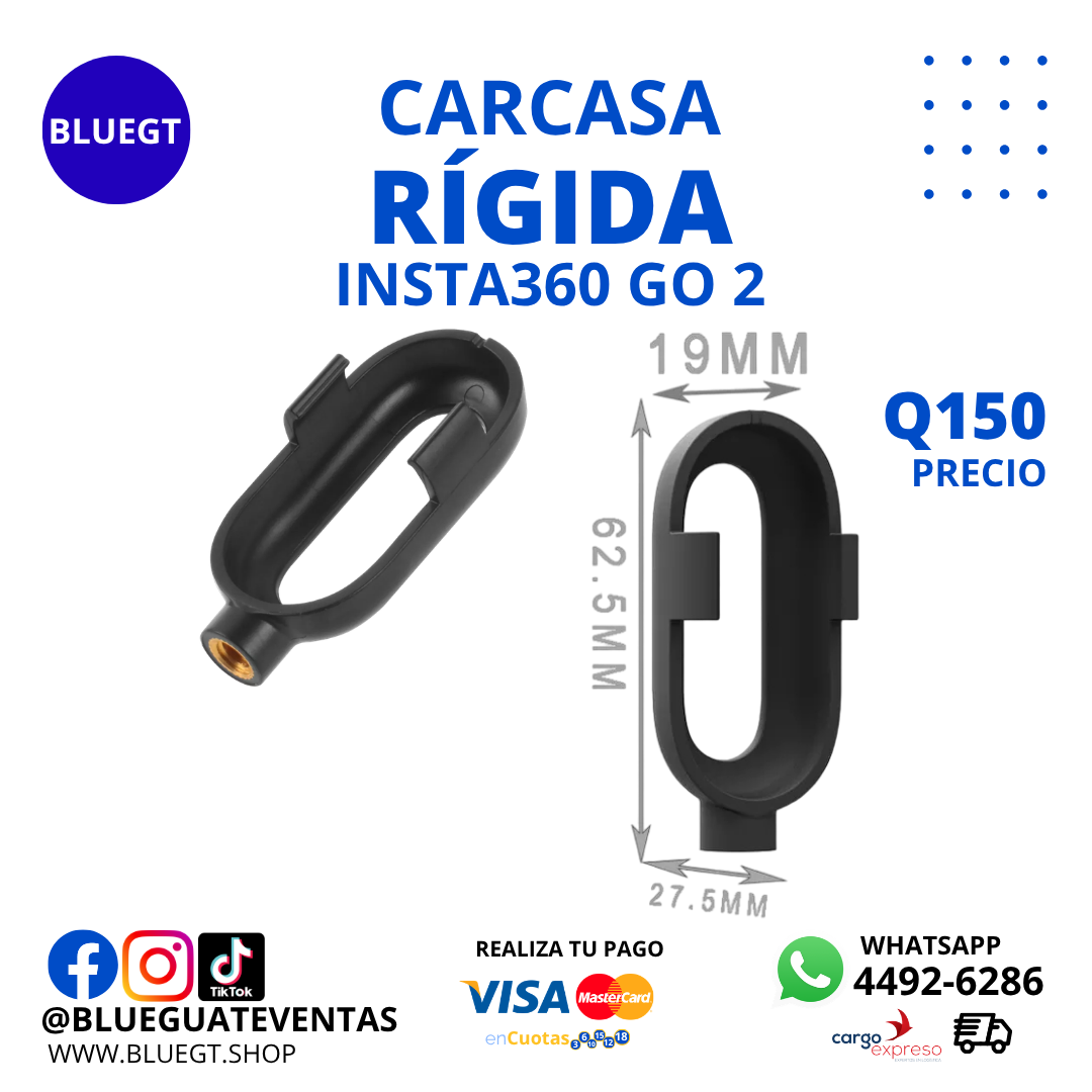 CARCASA RÍGIDA INSTA360 GO2