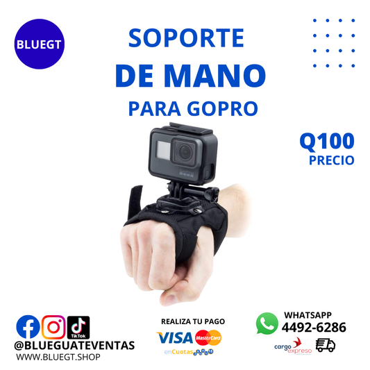 SOPORTE DE MANO PARA GOPRO
