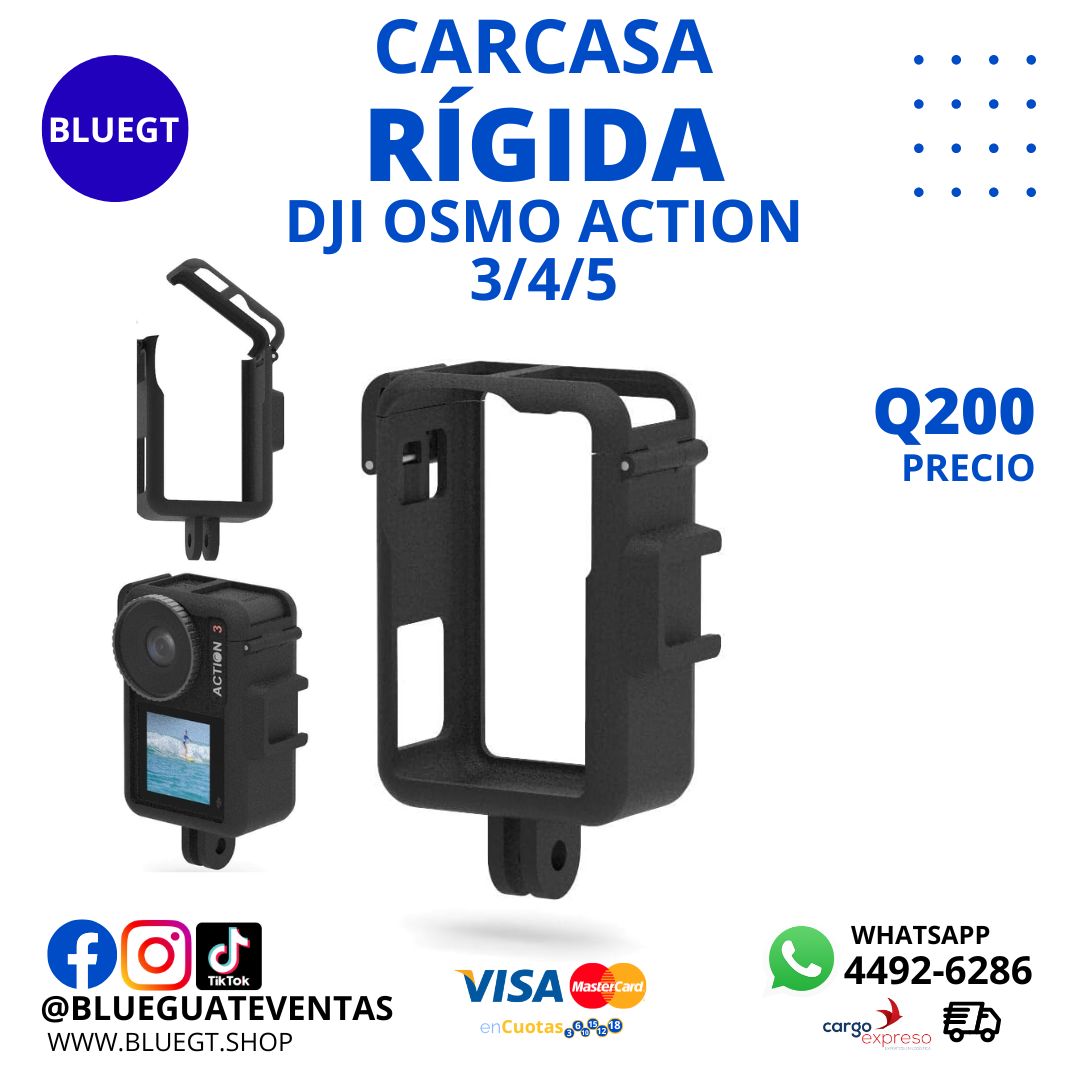 CARCASA RÍGIDA DJI OSMO ACTION 3/4/5