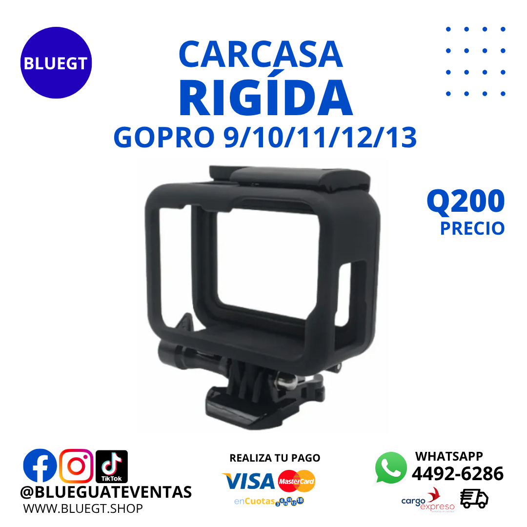 CARCASA RÍGIDA GOPRO 9/10/11/12/13