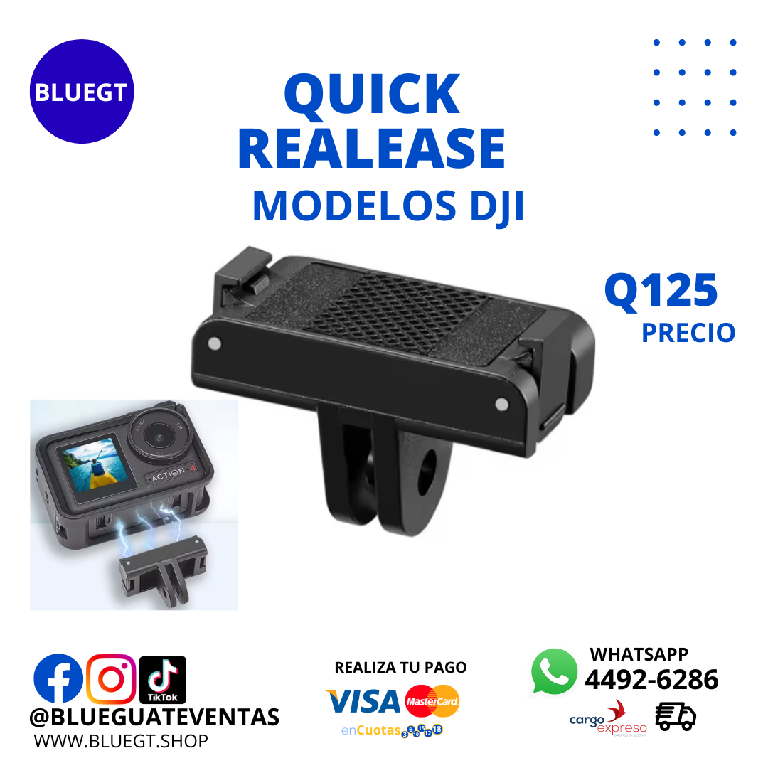 QUICK REALEASE MODELOS DJI