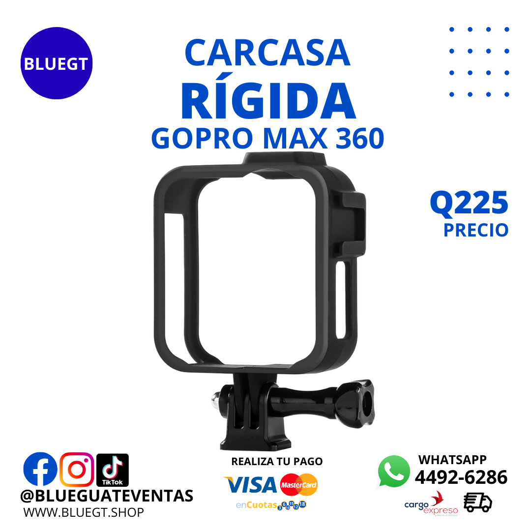 CARCASA RÍGIDA GOPRO 360 MAX