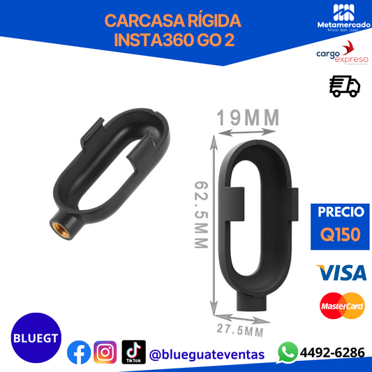 CARCASA RÍGIDA GOPRO INSTA360 GO2