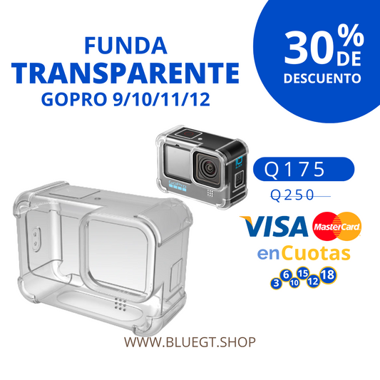 FUNDA TRANSPARENTE 9/10/11/12