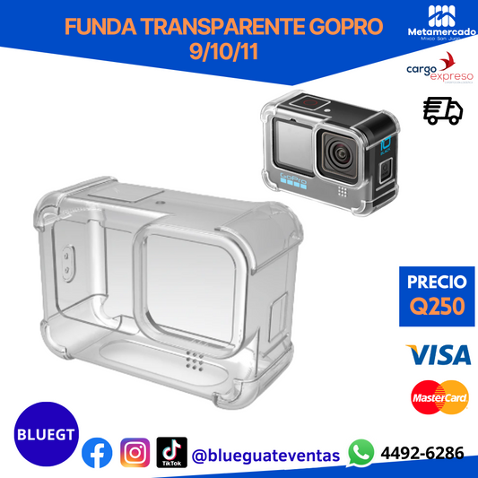 FUNDA TRANSPARENTE 9/10/11/12