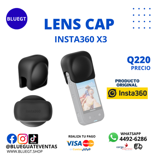 LENS CAP INSTA360 X3
