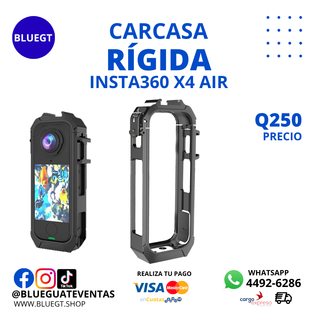 CARCASA RÍGIDA INSTA360 X4 AIR