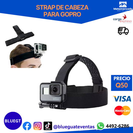 STRAP DE CABEZA PARA GOPRO