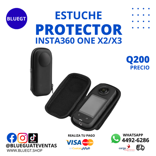 ESTUCHE PROTECTOR INSTA360 ONE X2/X3