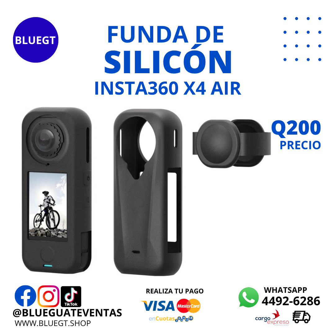 FUNDA DE SILICÓN INSTA360 X4 AIR