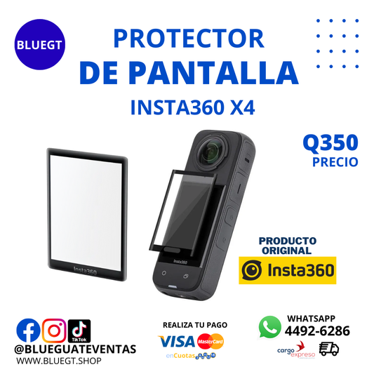 PROTECTOR DE PANTALLA INSTA360 X4
