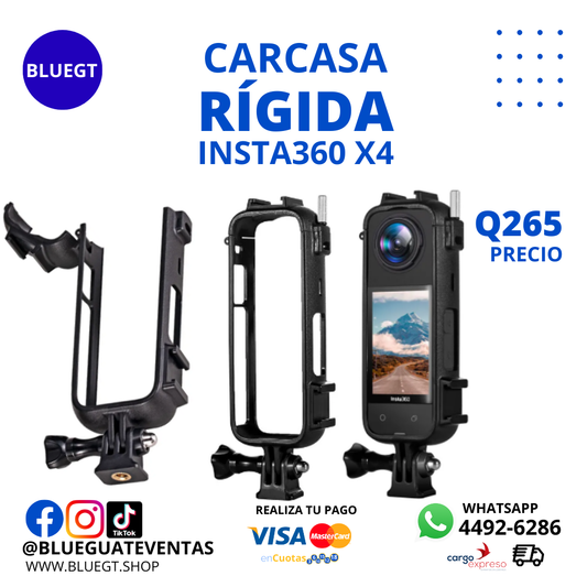 CARCASA RÍGIDA INSTA360 X4