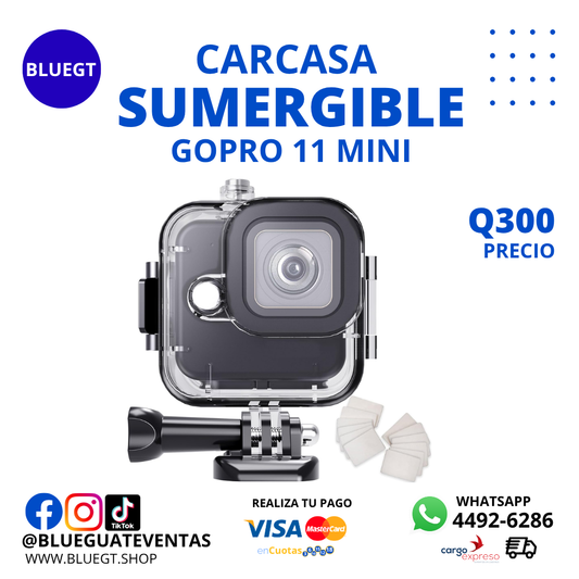 CARCASA SUMERGIBLE GOPRO 11 MINI