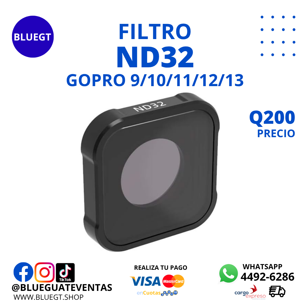 FILTRO ND32 GOPRO 9/10/11/12/13