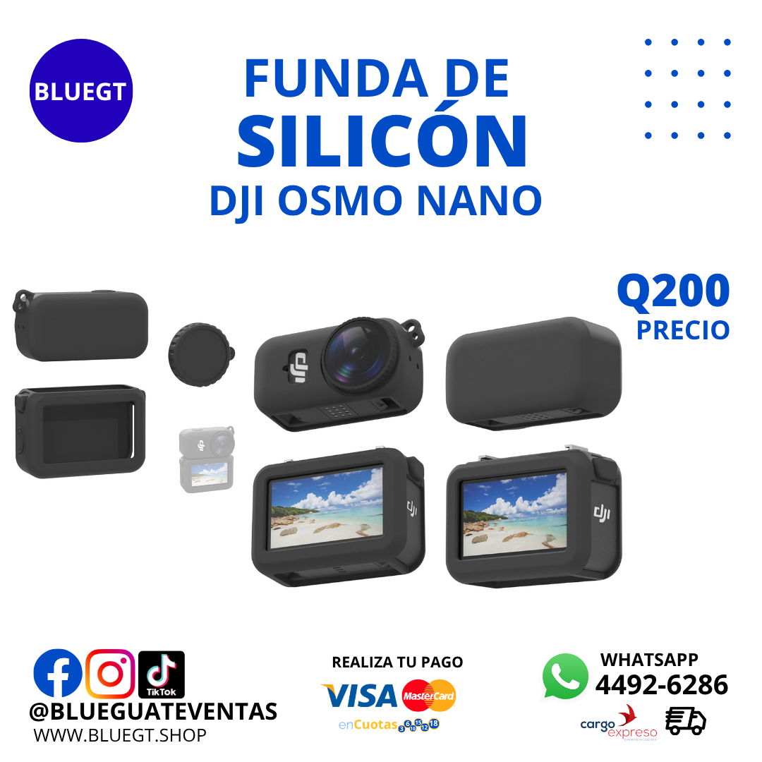 FUNDA DE SILICÓN DJI OSMO NANO