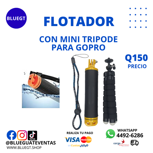 FLOTADOR PARA GOPRO