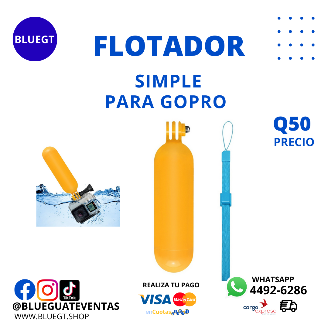 FLOTADOR PARA GOPRO