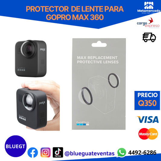 PROTECTOR DE LENTE GOPRO MAX 360