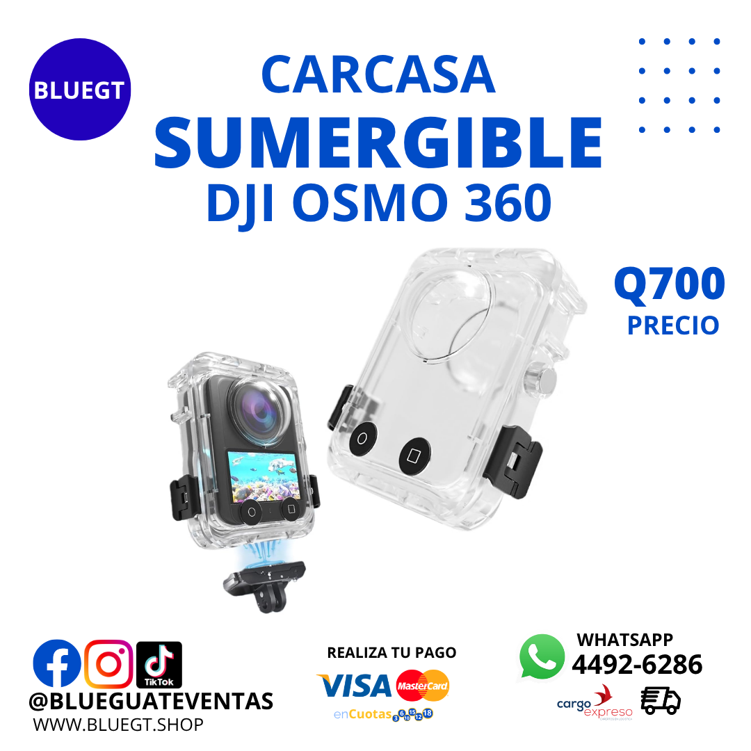 CARCASA SUMERGIBLE DJI OSMO 360