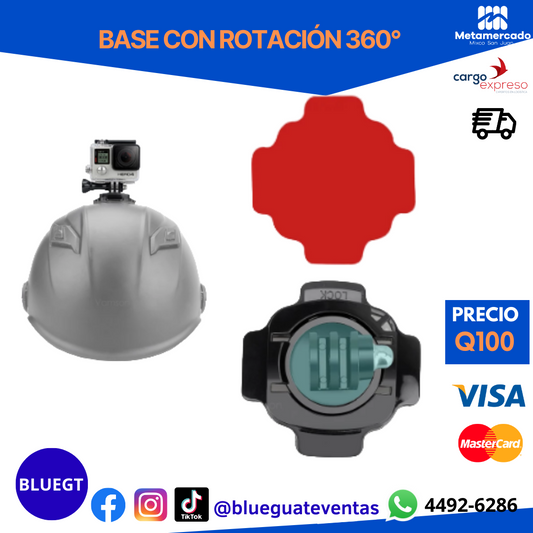 BASE CON ROTACIÓN 360°