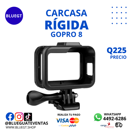 CARCASA RÍGIDA GOPRO HERO 8 BLACK