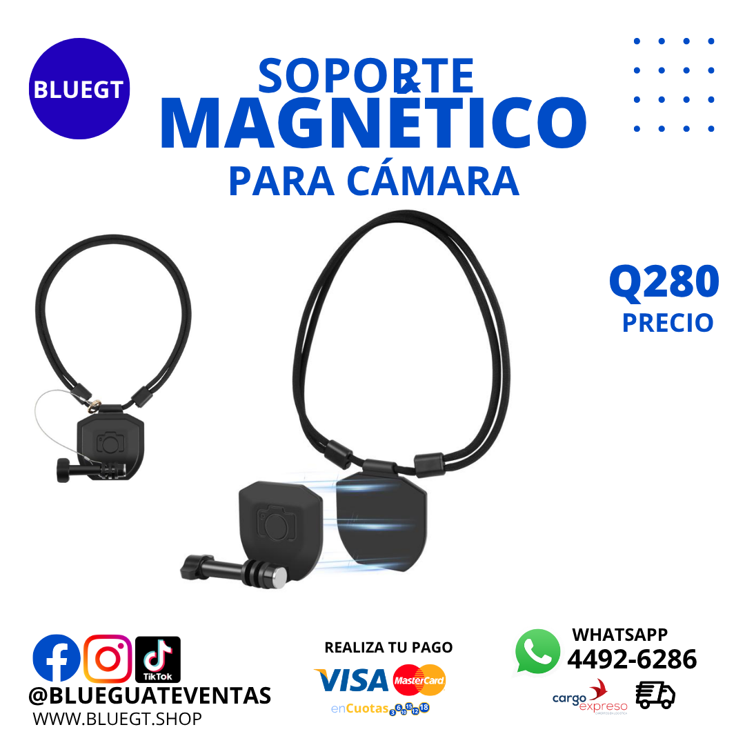 SOPORTE MAGNÉTICO PARA CÁMARA