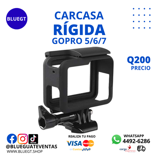 CARCASA RÍGIDA GOPRO 5/6/7