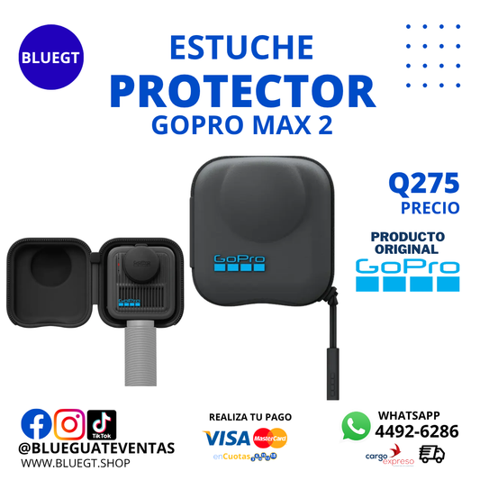 ESTUCHE PROTECTOR GOPRO MAX 2