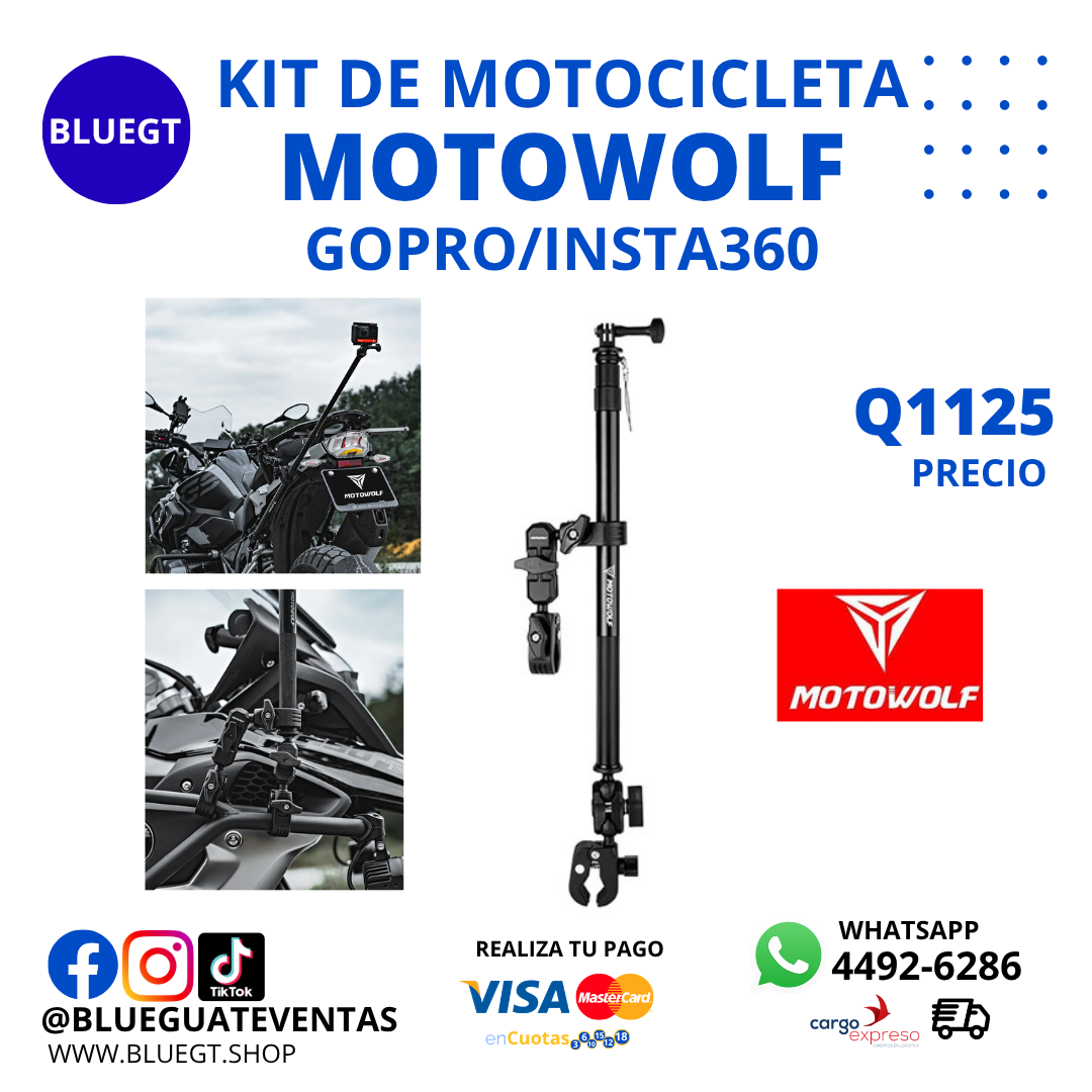 KIT DE MOTOCICLETA MOTOWOLF