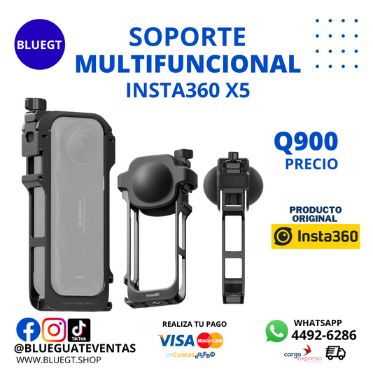 SOPORTE MULTIFUNCIONAL INSTA360 X5
