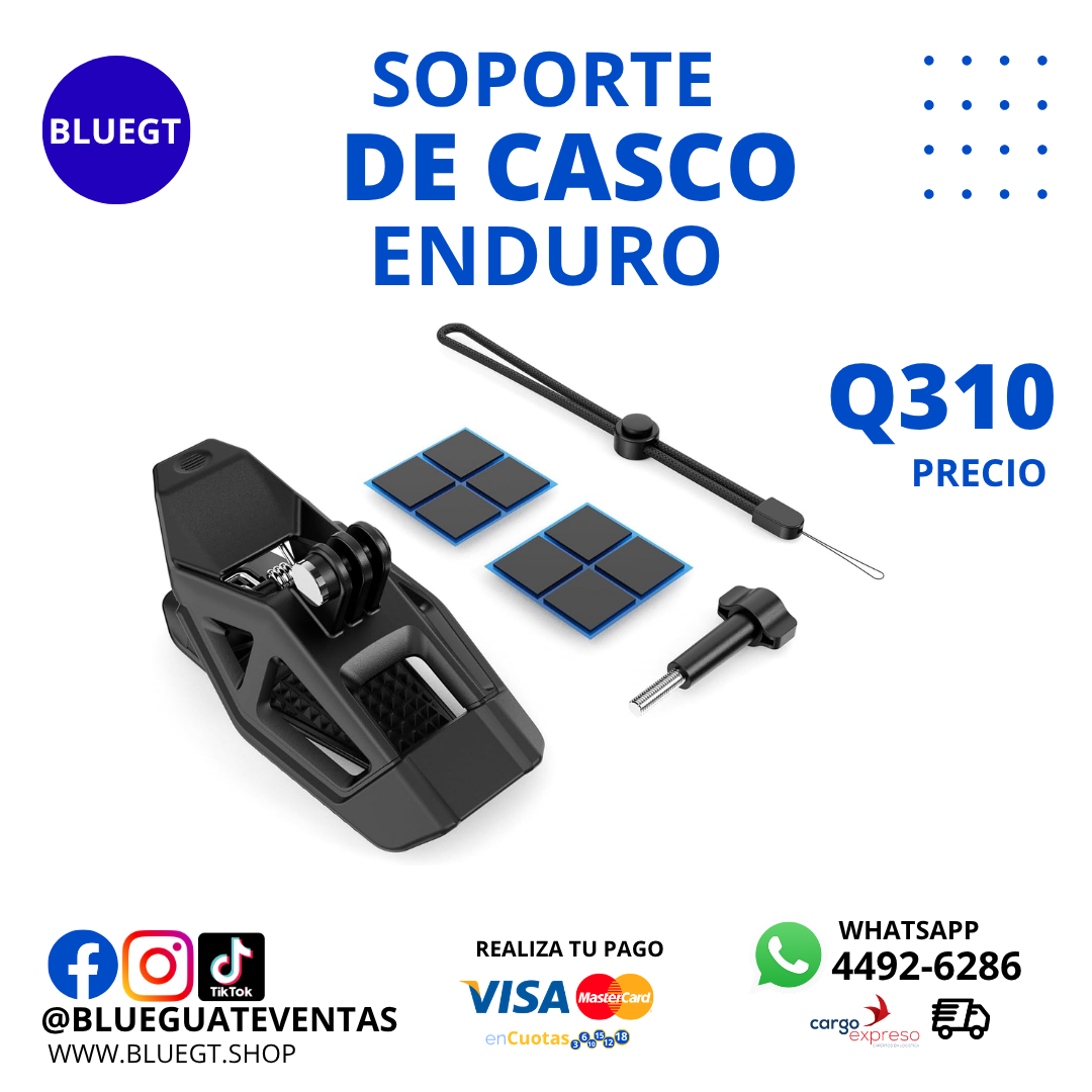 SOPORTE DE CASCO ENDURO
