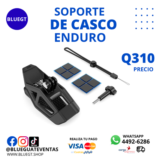 SOPORTE DE CASCO ENDURO