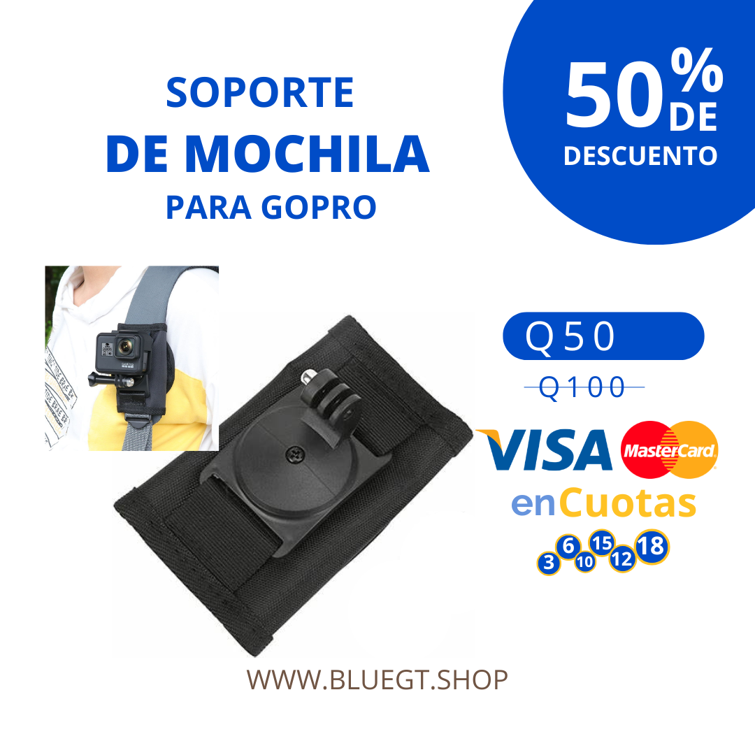 CLIP DE MOCHILA PARA GOPRO BÁSICO