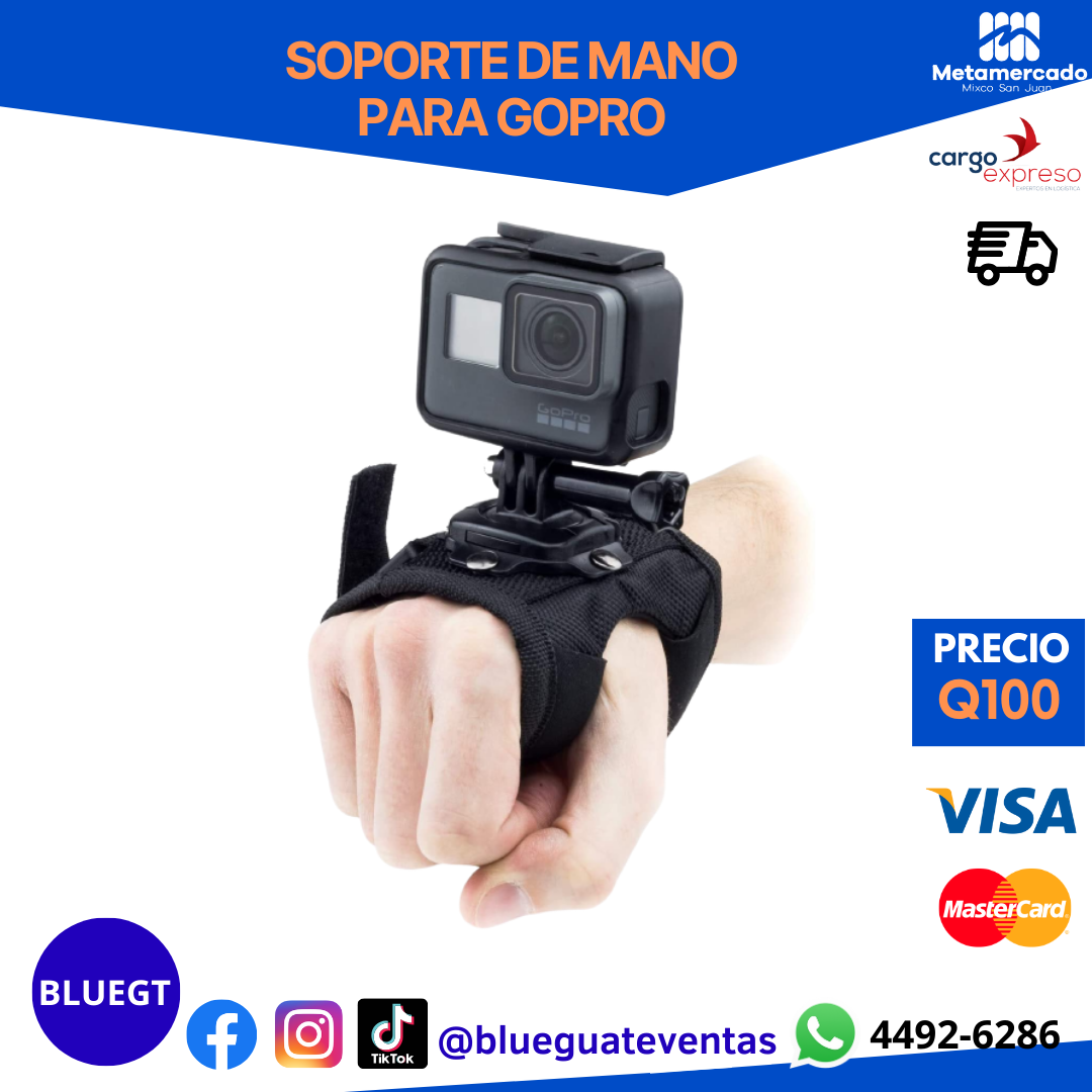 SOPORTE DE MUÑECA PARA GOPRO