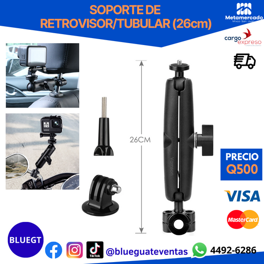 SOPORTE DE RETROVISOR/TUBULAR